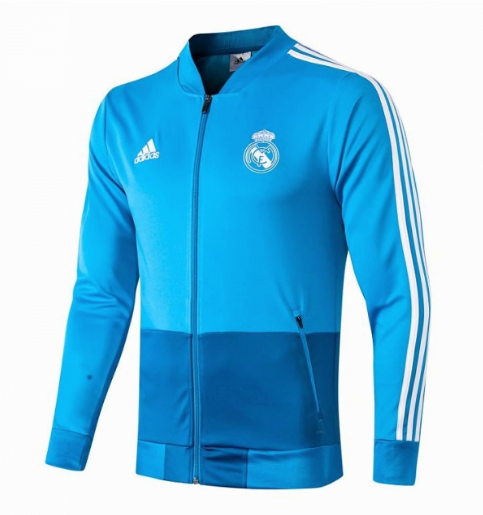2019-2020 chaqueta de entrenamiento del Real Madrid azul